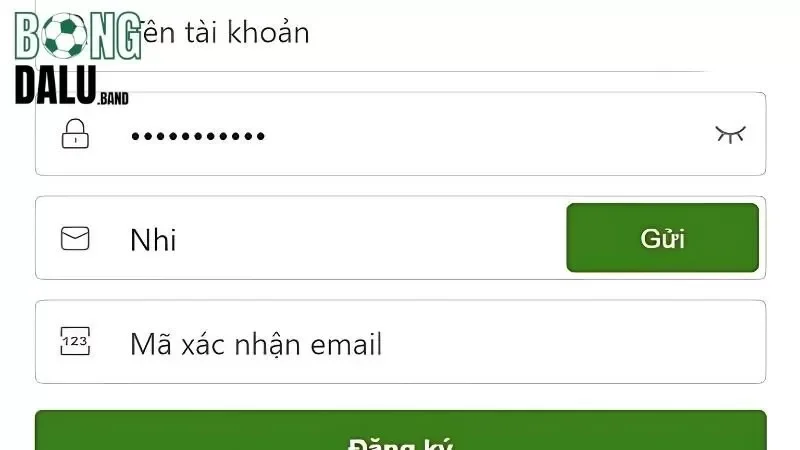 Quy định về đăng ký tài khoản tại website Bongdalu
